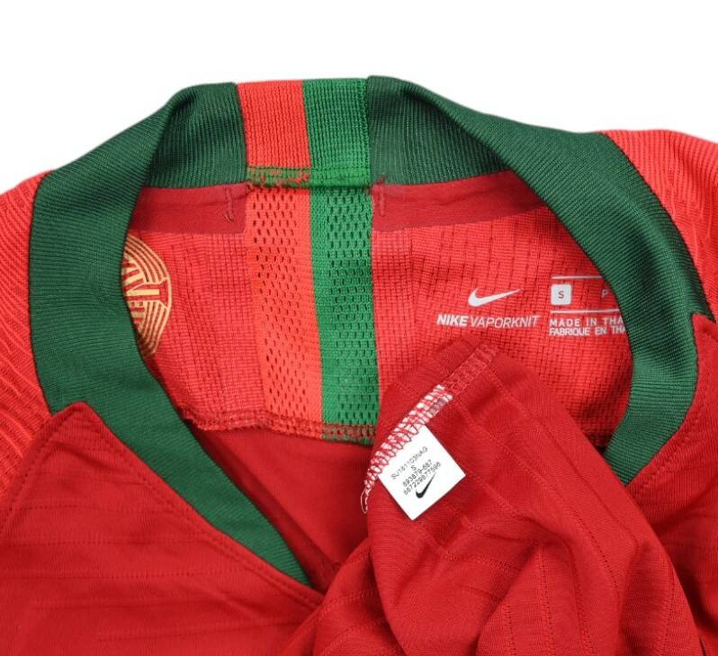 2018-19 PORTUGAL VAPORKNIT PLAYER ISSUE SHIRT S