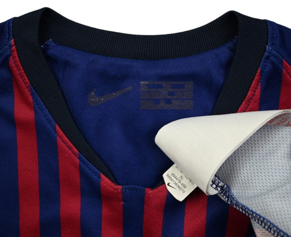 2018-19 BARCELONA SHIRT XS. BOYS