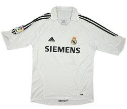 2005-06 REAL MADRID *BECKHAM* SHIRT M