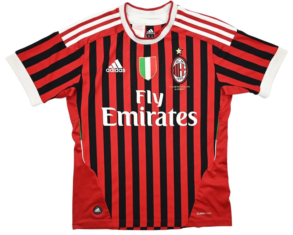 2011-12 AC MILAN *IBRAHIMOVIĆ* SHIRT L. BOYS