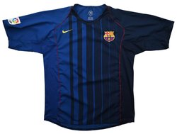 2004-05 FC BARCELONA SHIRT XL