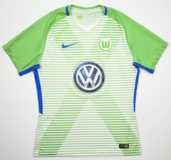 2017-18 VFL WOLFSBURG PLAYER ISSUE SHIRT L