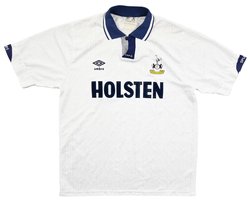 1991-93 TOTTENHAM HOTSPUR SHIRT L