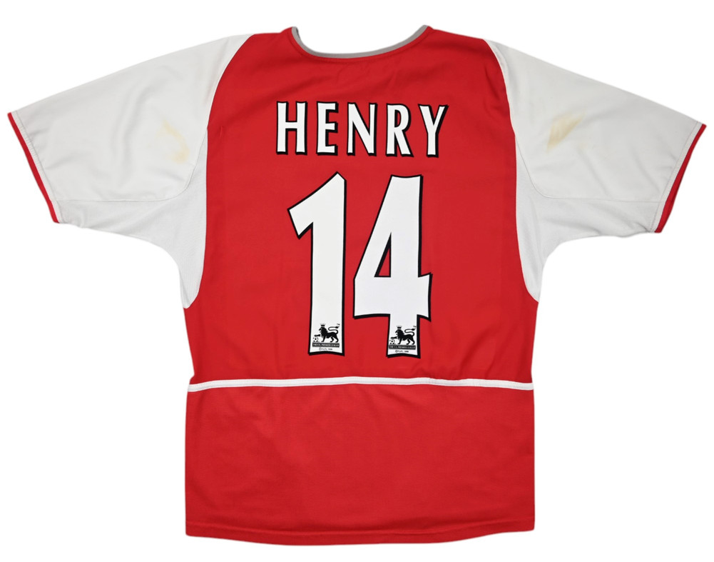 2002-04 ARSENAL *HENRY* SHIRT S