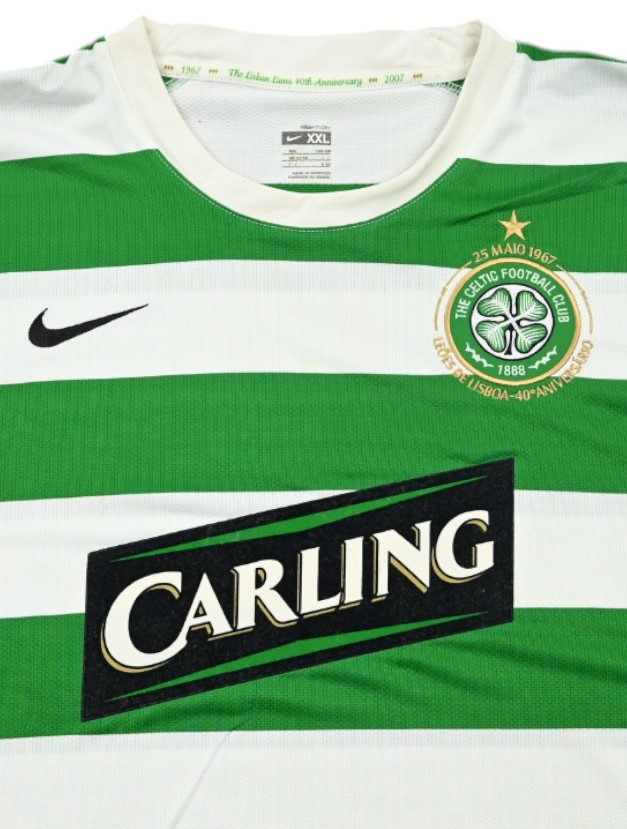 2007-08 CELTIC GLASGOW KOSZULKA 2XL