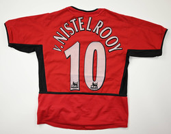 2002-04 MANCHESTER UNITED *NISTELROOY* SHIRT S. BOYS