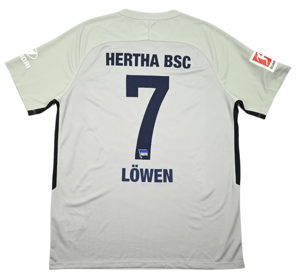 2019-20 HERTHA BERLIN *LOWEN* MATCH PREPARED KOSZULKA XL