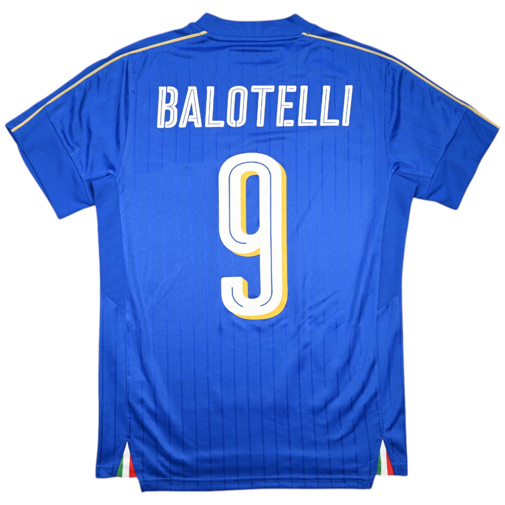 2016-17 ITALY *BALOTELLI* SHIRT S