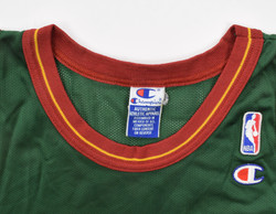 SEATTLE SONICS NBA *HAWKINS* CHAMPION SHIRT XL. BOYS