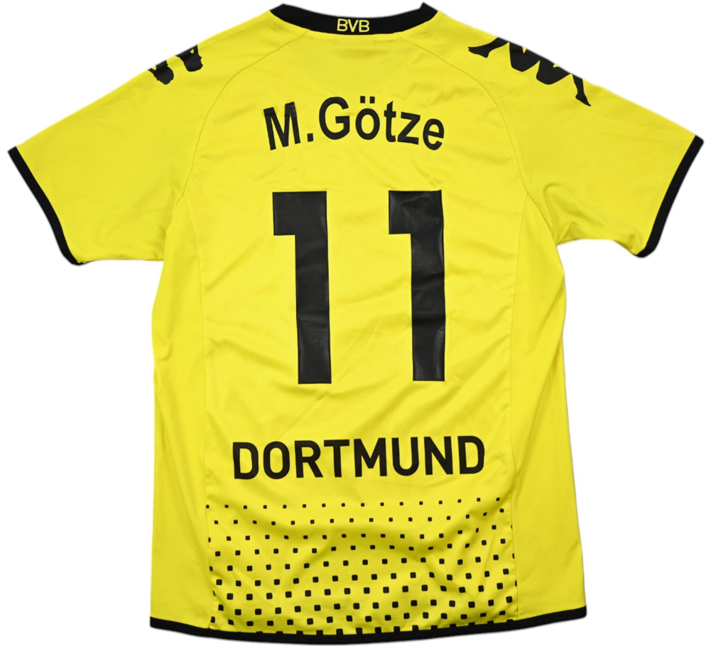 2011-12 BORUSSIA DORTMUND *M. GOTZE* SHIRT S