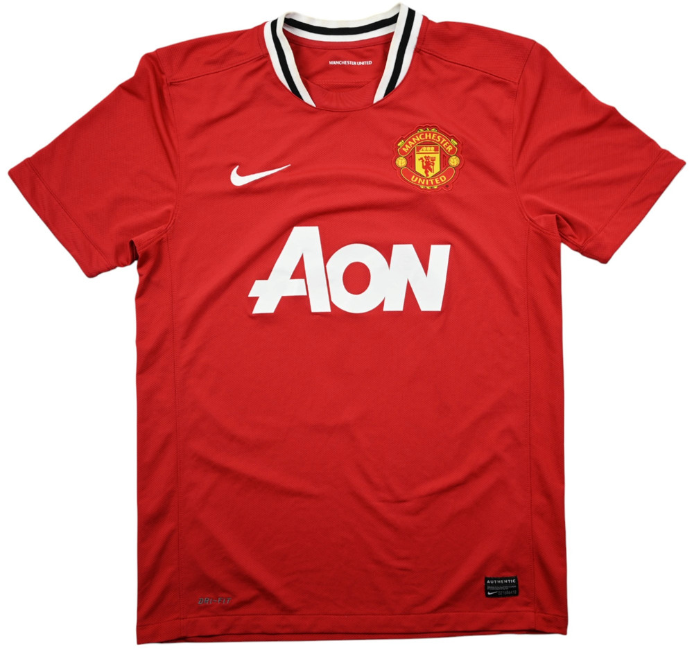 2011-12 MANCHESTER UNITED *JONES* SHIRT M