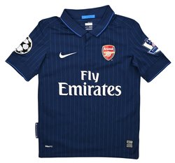 2009-10 ARSENAL LONDON *VERMAELEN* SHIRT S. BOYS