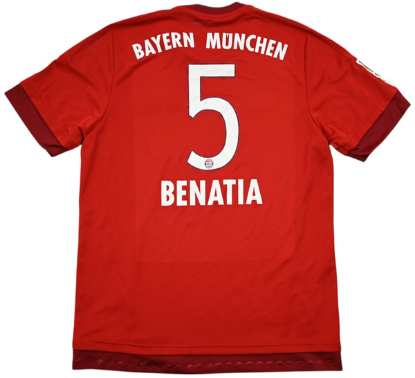2015-16 BAYERN MUNCHEN *BENATIA* SHIRT L