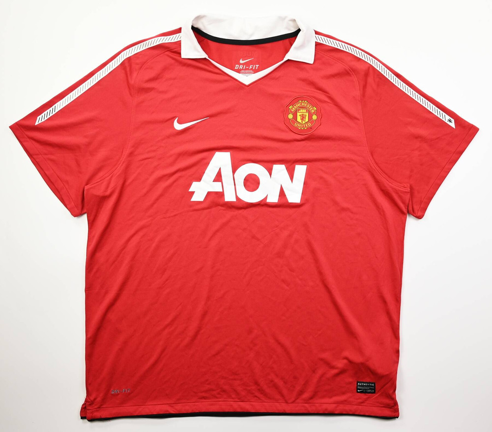 2010-11 MANCHESTER UNITED *GIGGS* SHIRT XXL