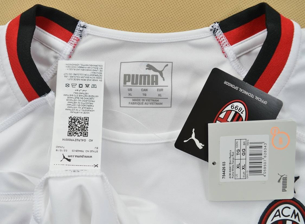 2018-19 AC MILAN KOSZULKA XL