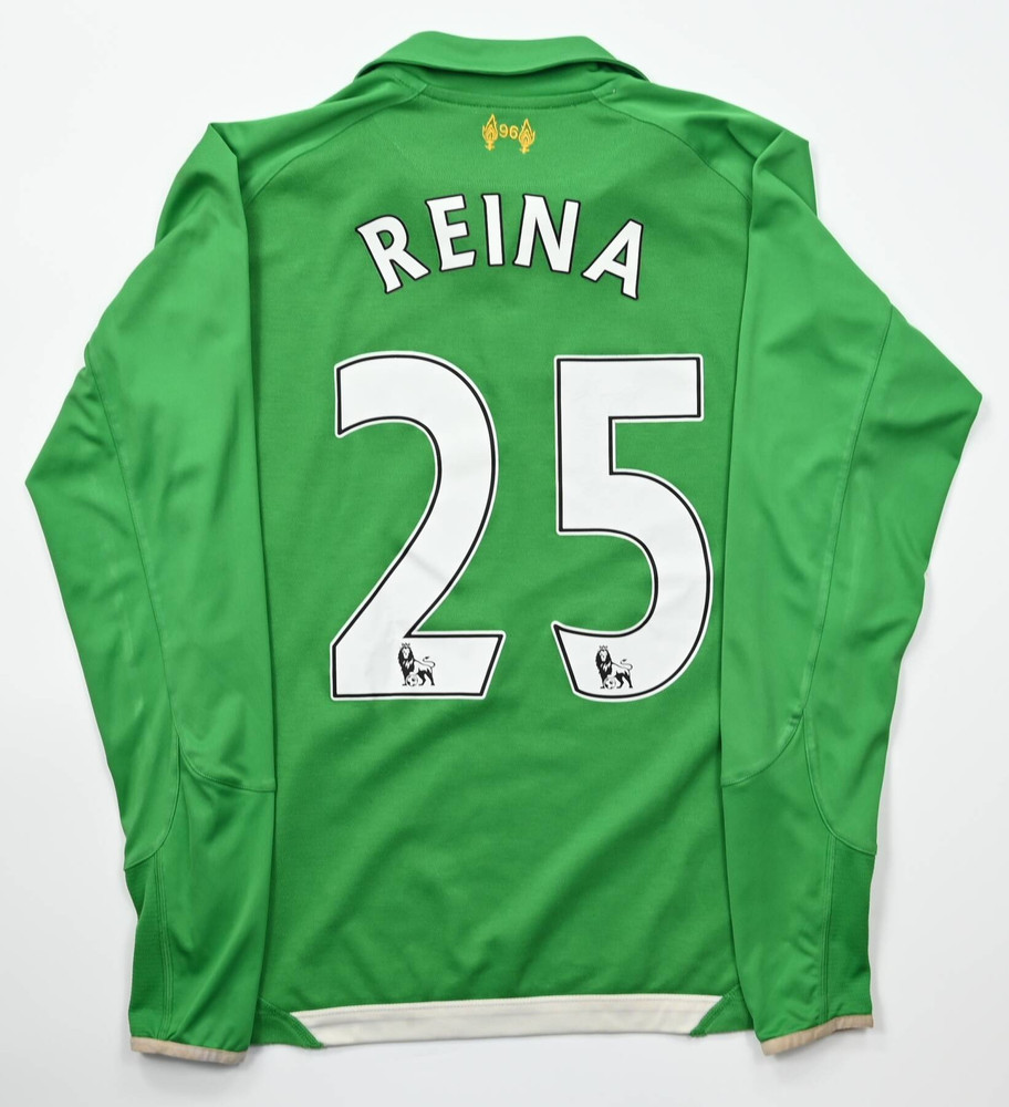 2012-13 LIVERPOOL *REINA* LONGSLEEVE L. BOYS