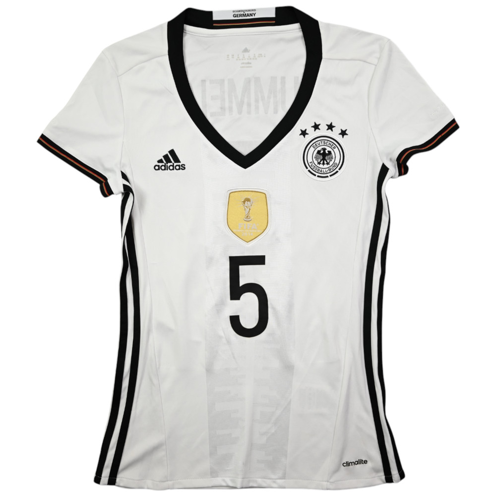 2015-16 GERMANY *HUMMELS* SHIRT WOMENS XS