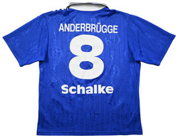 1996-97 SCHALKE *ANDERBRUGGE* KOSZULKA XL. BOYS