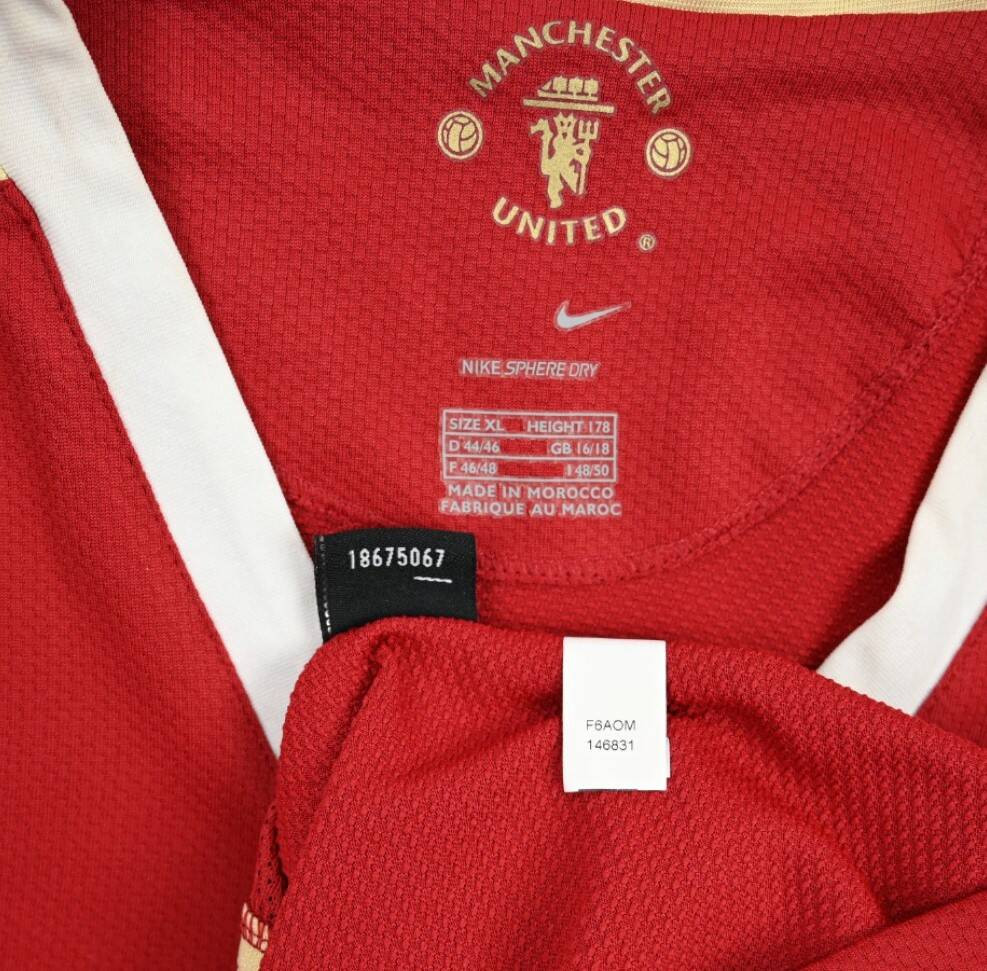 2006-07 MANCHESTER UNITED KOSZULKA WOMENS XL
