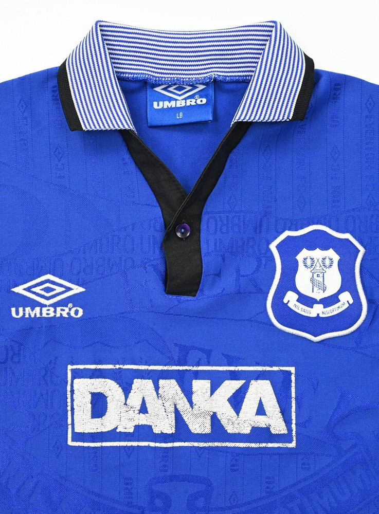 1995-97 EVERTON FC KOSZULKA L. BOYS