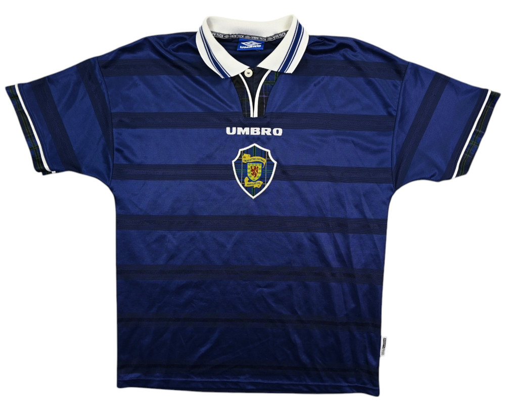 1998-00 SCOTLAND SHIRT L