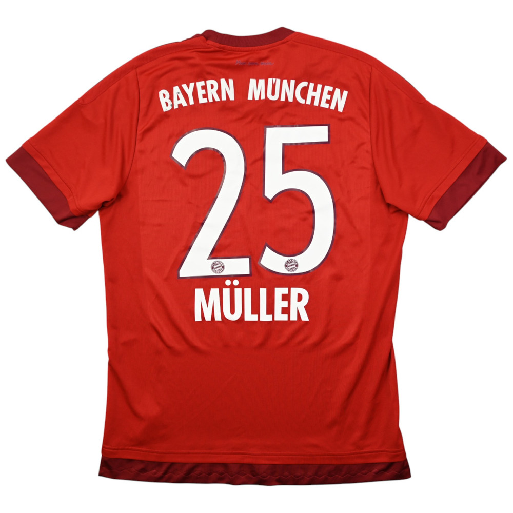 2015-16 BAYERN MUNCHEN *MULLER* KOSZULKA L