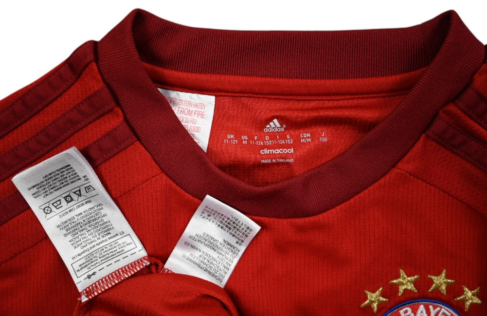 2015-16 BAYERN MUNCHEN *COSTA* LONGSLEEVE SHIRT M. BOYS