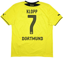 2013-14 BORUSSIA DORTMUND *KLOPP* SHIRT L