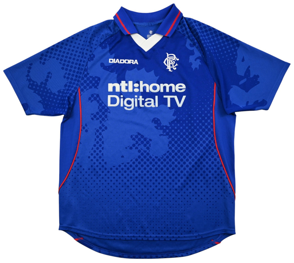 2002-03 GLASGOW RANGERS SHIRT M