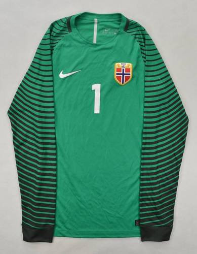 2019-20 NORWAY GK PLAYER ISSUE SHIRT S