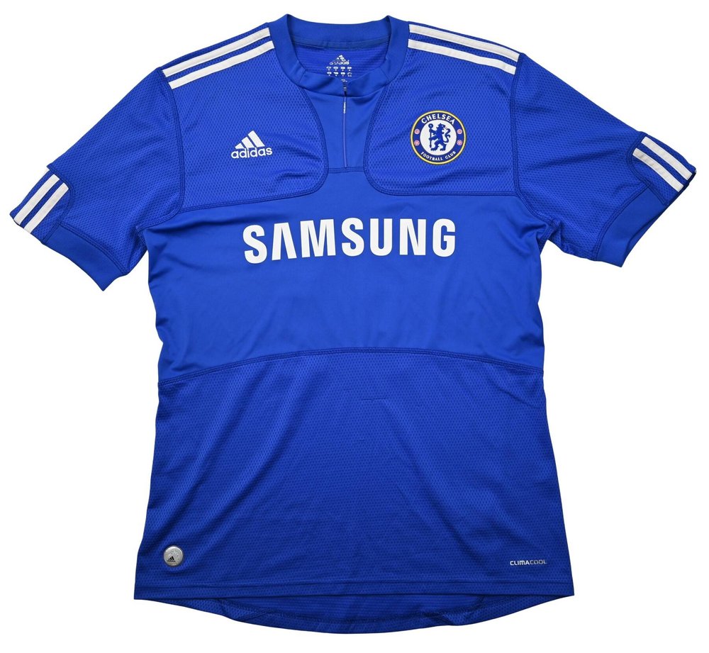 2009-10 CHELSEA LONDON *DROGBA* SHIRT M