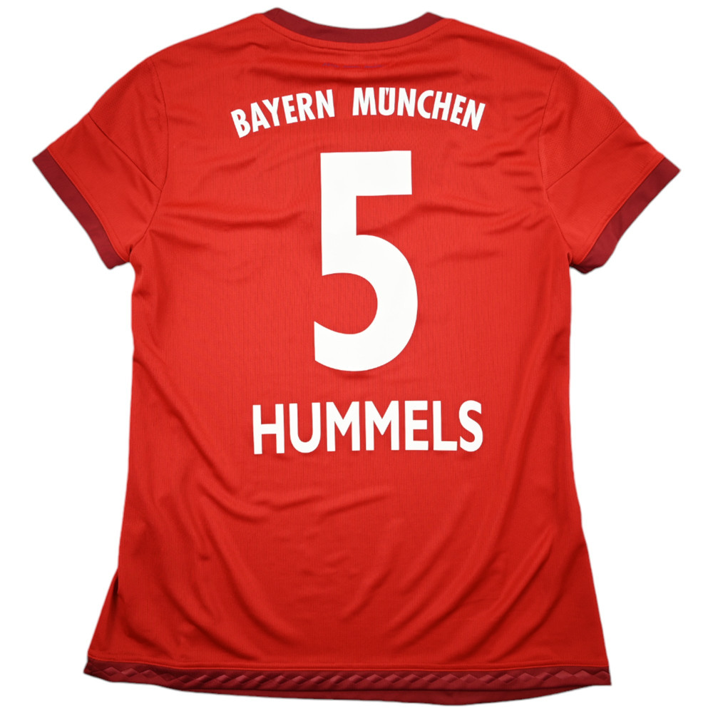 2015-16 BAYERN MUNCHEN *HUMMELS* KOSZULKA WOMENS XL
