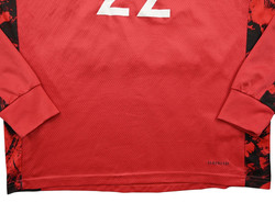 2020-21 GERMANY *TER STEGEN* GOALKEEPER LONGSLEEVE SHIRT L. BOYS