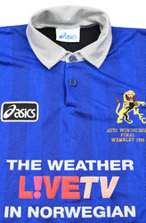 1998-99 MILLWALL FOOTBALL LEAGUE TROPHY FINAL SHIRT M