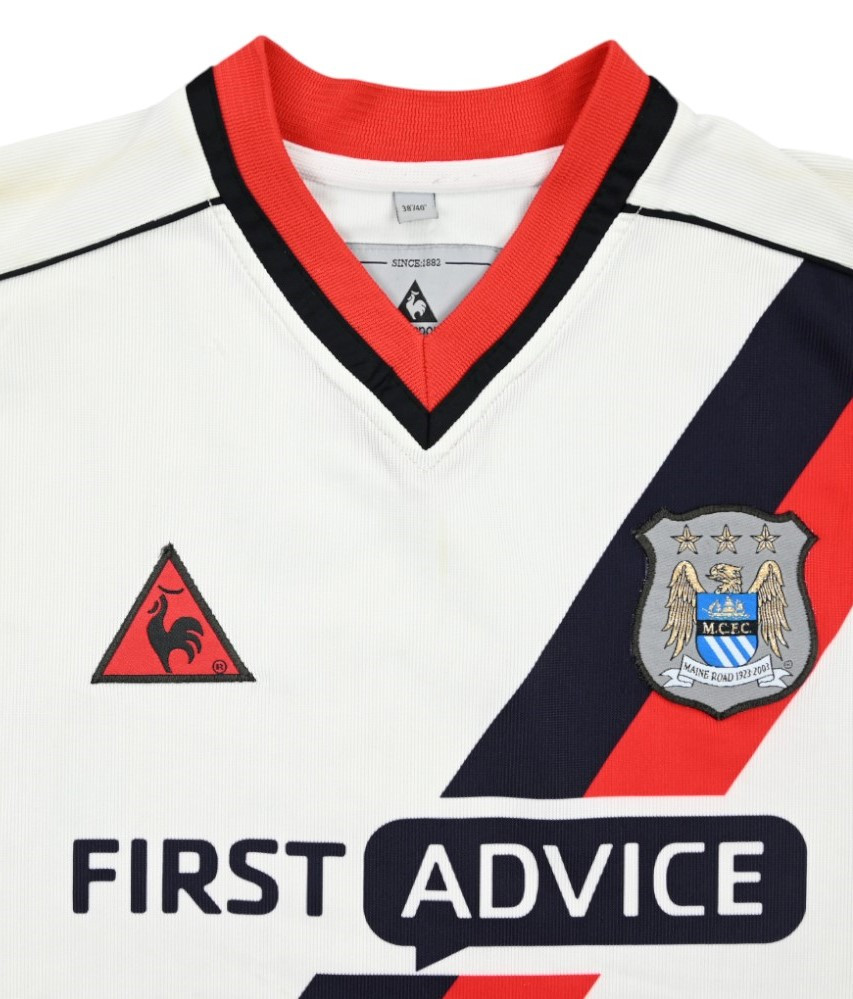 2002-03 MANCHESTER CITY *BENARBIA* KOSZULKA M