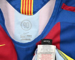 2005-06 BARCELONA *RONALDINHO* SHIRT L. BOYS