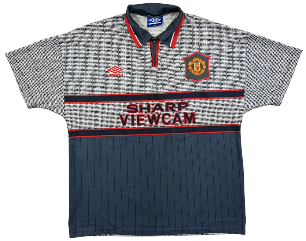 1995-96 MANCHESTER UNITED SHIRT L