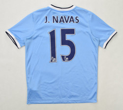 2013-14 MANCHESTER CITY *J.NAVAS* SHIRT XL. BOYS