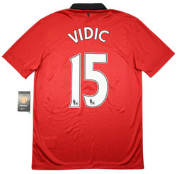 2013-14 MANCHESTER UNTIED *VIDIC* KOSZULKA M