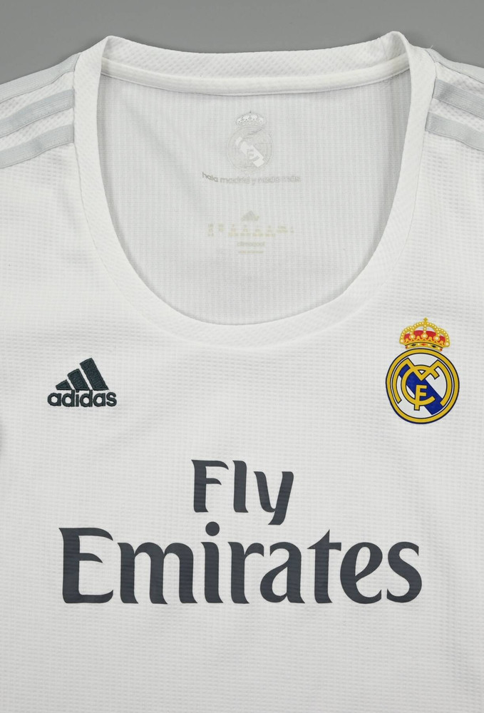 2015-16 REAL MADRID SHIRT WOMENS XS