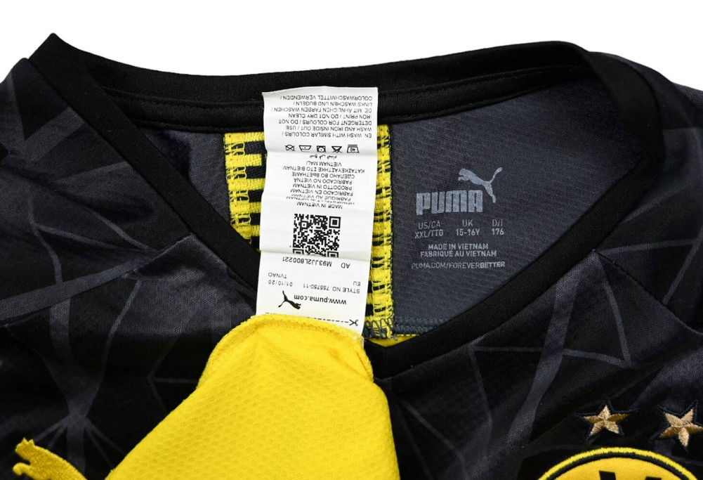 2019-20 BORUSSIA DORTMUND SHIRT XXL. BOYS