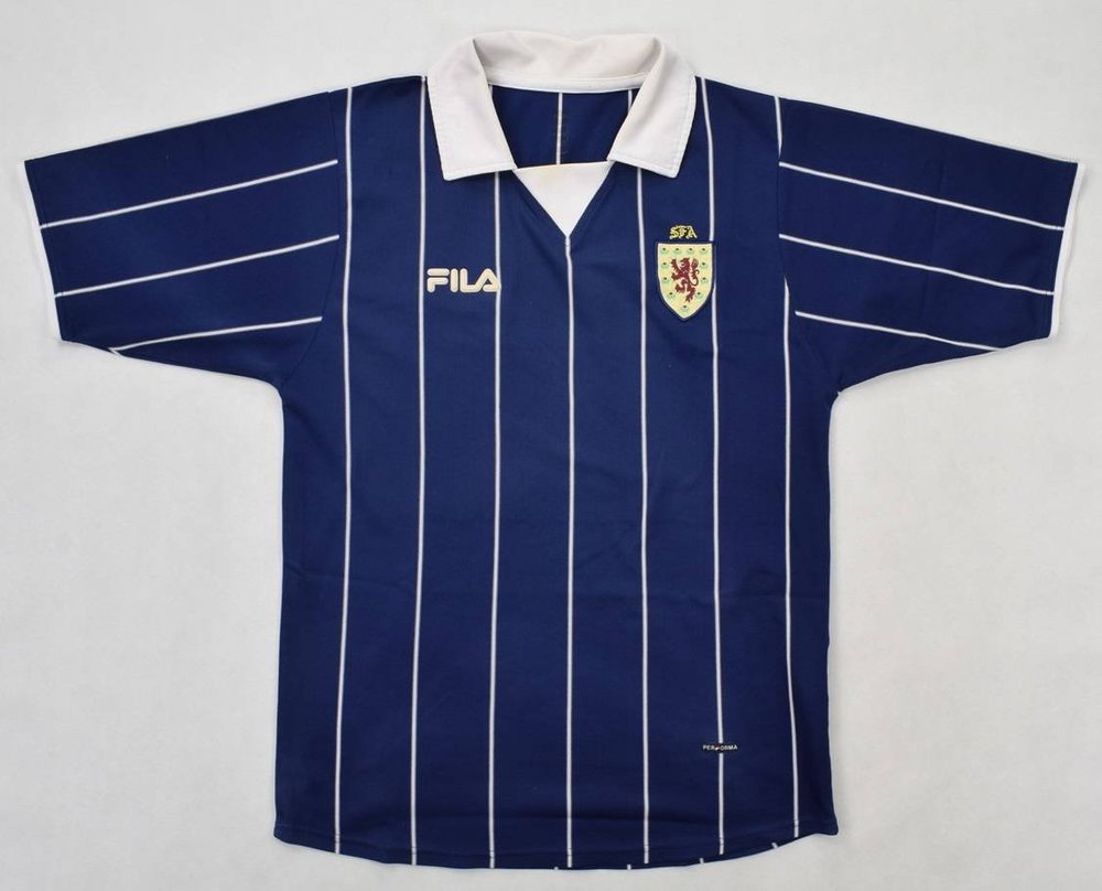 2002-03 SCOTLAND SHIRT S