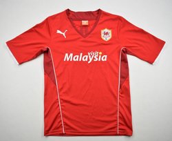 2013-14 CARDIFF CITY FC SHIRT S