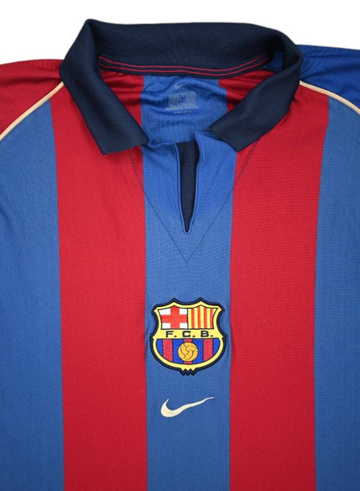 2001-02 FC BARCELONA KOSZULKA XL