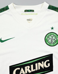 2009-10 CELTIC GLASGOW GK LONGSLEEVE SHIRT M