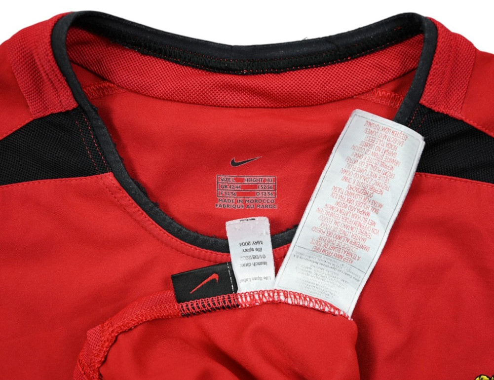 2002-04 MANCHESTER UNITED *RONALDO* KOSZULKA L