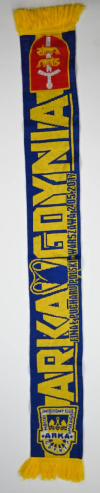 ARKA GDYNIA FINAŁ PUCHARU POLSKI 2017 SCARF