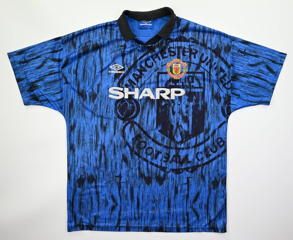 1992-93 MANCHESTER UNITED *CANTONA* KOSZULKA XL