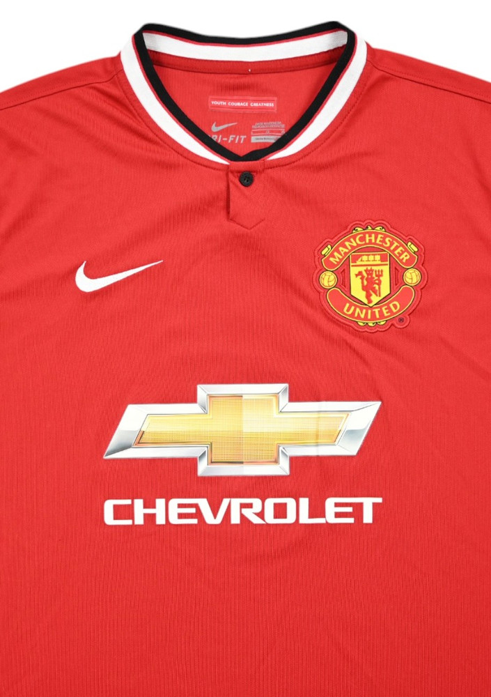 2014-15 MANCHESTER UNITED *MATA* SHIRT L