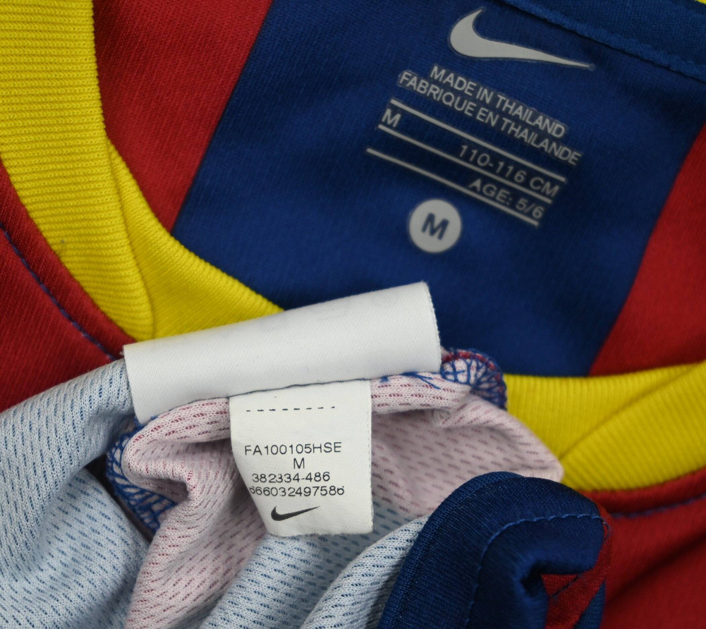 2010-11 FC BARCELONA KOSZULKA M. BOYS 110CM